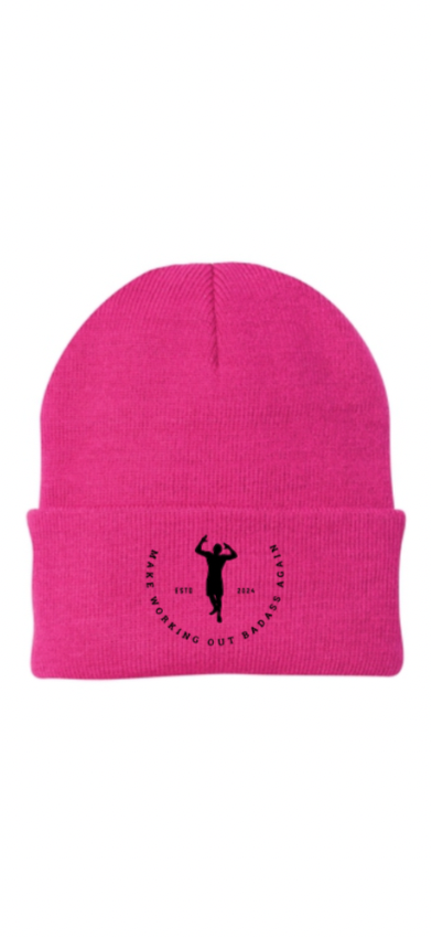 Pink beanie