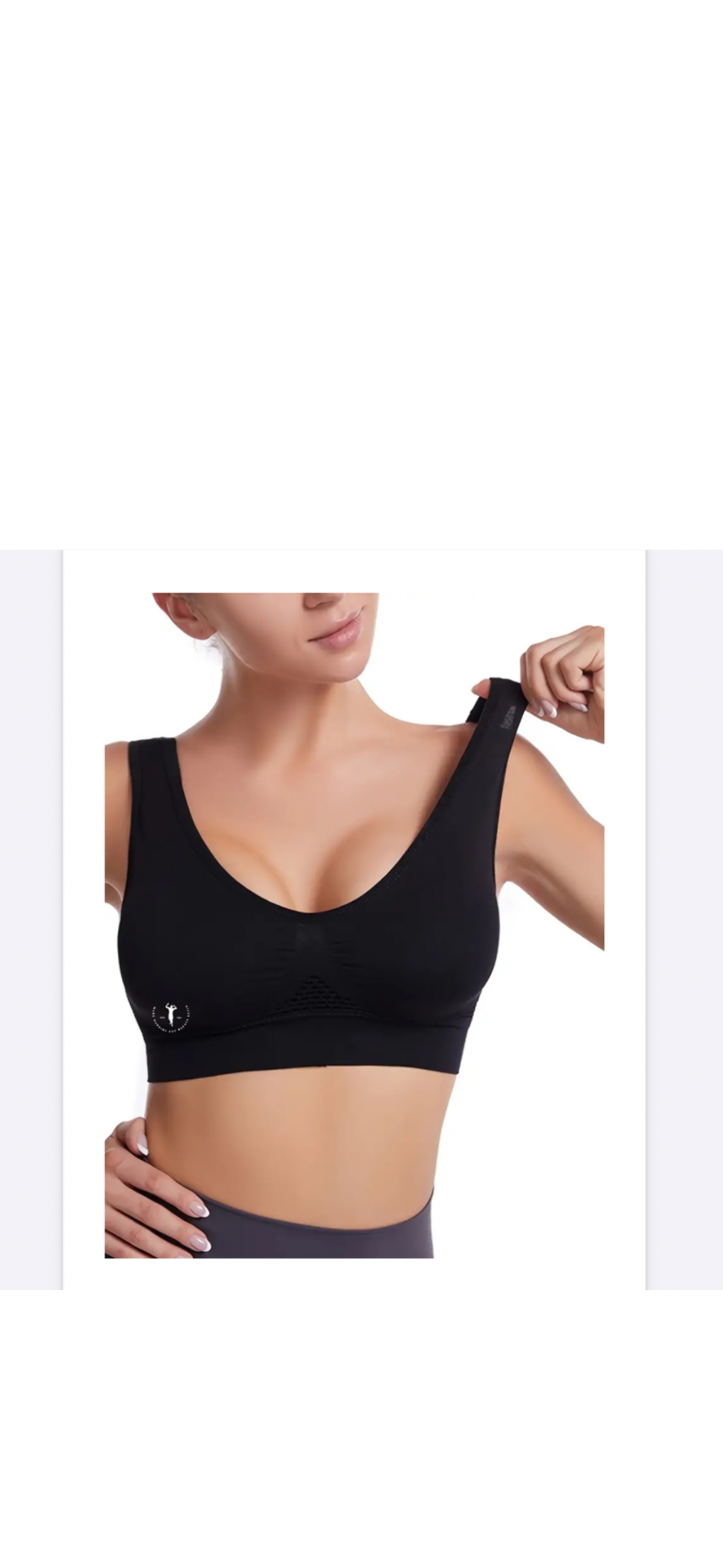 Women's Sports Bra - Make Working Out Badass Again Shop